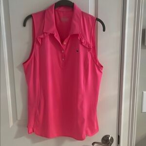 Vineyard Vines Performance Bright Pink Shirt